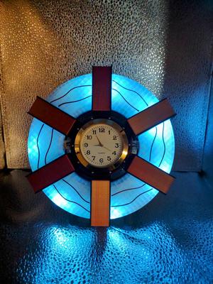 Arc Reactor LED Clock