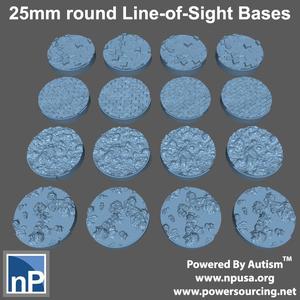 25mm Line-of-Sight Bases