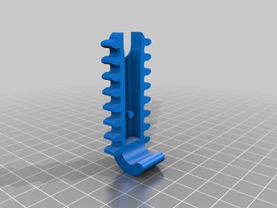 Mechanical Quick Grab Phone Stand by Arron_mollet22 modification to hang over the car rearview mirror
