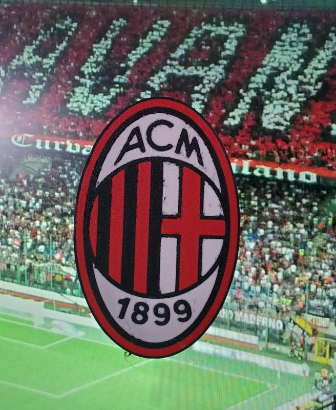 AMS / MMU Associazione Calcio Milan S.p.A. AC Milan coaster or plaque