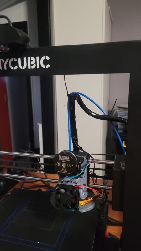 Anycubic Mega S (Pro) X Carriage Sherpa Mini Carrier Plate V5 (Stock) Hotend