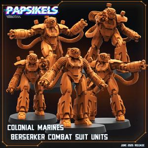 COLONIAL MARINES BERSERKER COMBAT SUIT UNITS