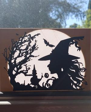 Witches in the Moon light
