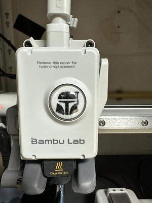 Star Wars Themed A1 / A1 Mini extruder Wheel, Boba Fett