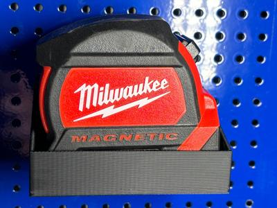 Measuringtape holder for Peg-/toolboard
