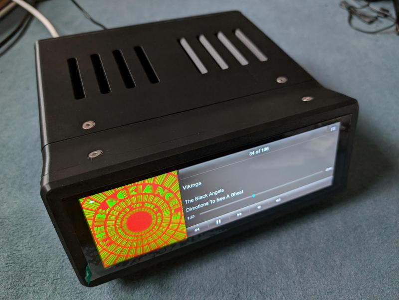 Case for piCorePlayer + Waveshare 7.9 inch display