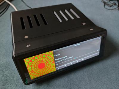 Case for piCorePlayer + Waveshare 7.9 inch display
