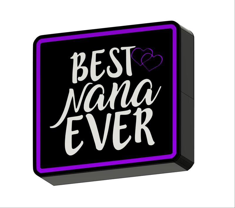Best Nana Ever LED Lamp