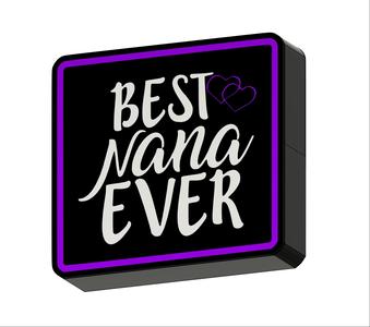 Best Nana Ever LED Lamp