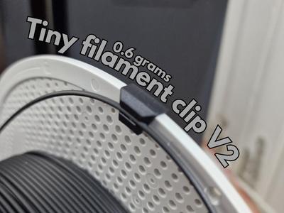 Tiny filament clip V2