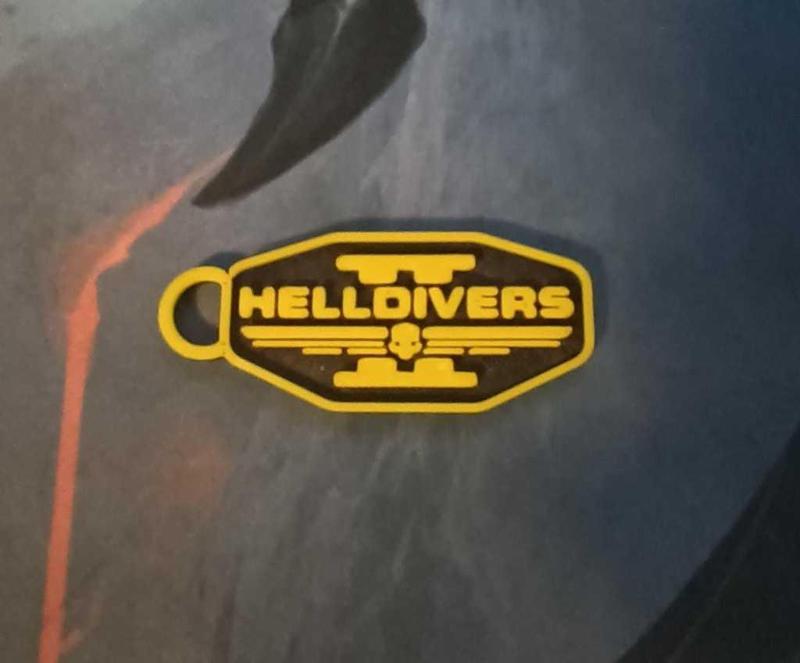 Helldivers II Keychain V2
