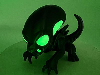 Cute Chibi Xenomorph Alien Monster