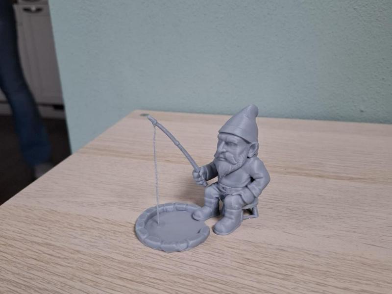 The Patient Pond-Fisher Gnome