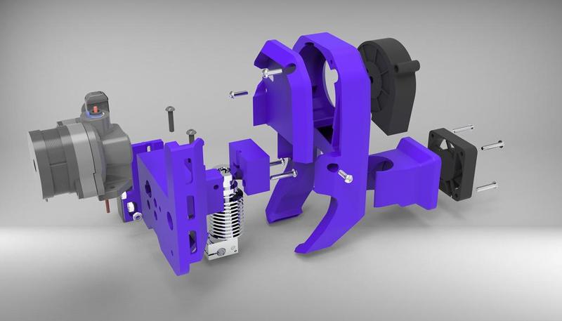MAK Vector Duct - Orbiter 2.0 + V6 Ender 3 + Eddy Probe