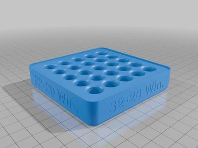 32-20 Winchester Vase Mode Stacking Loading Block