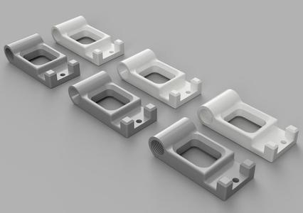 Voron 2.4 Filament Guide (PC4 M10 Bowden Retainer)