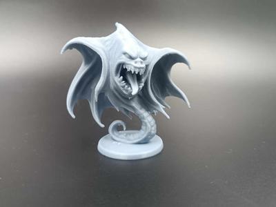 DnD Monster Void Cloaker TTRPG Dungeon - Miniature