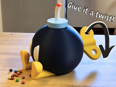Bob-omb Candy Dispenser