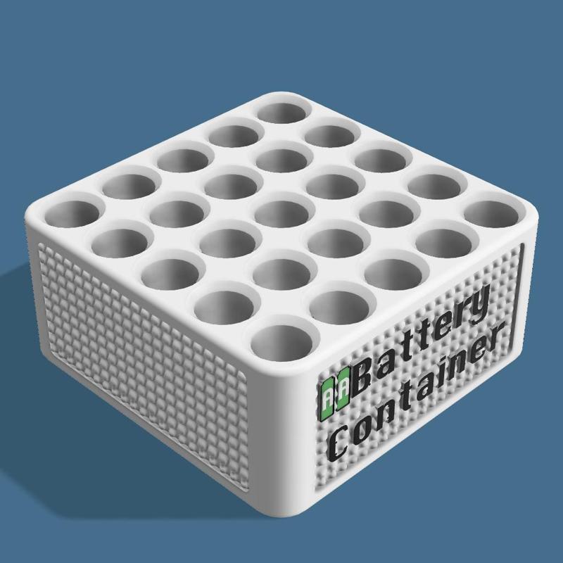  AA Battery container