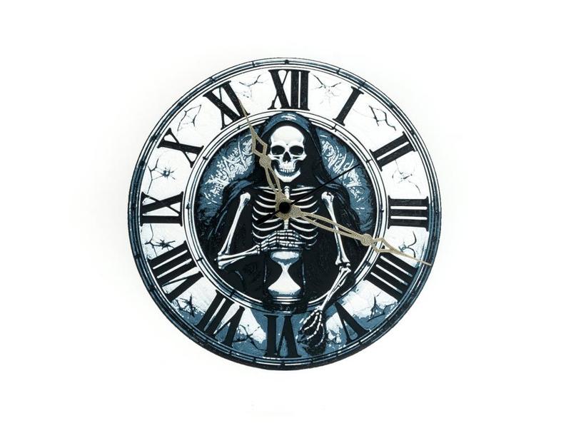 Skeleton Wall Clock