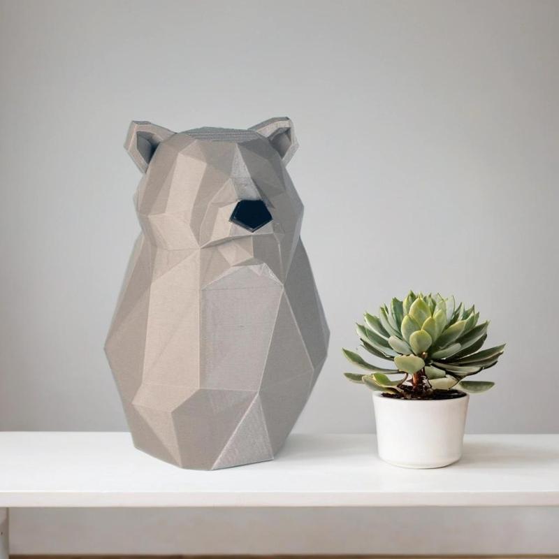 Teddy Bear Vase for Whimsical Decor