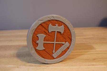 Barbarian DnD Dice Holder STL (3D Print File)