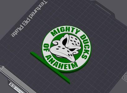 Anaheim Mighty Ducks Table Stand
