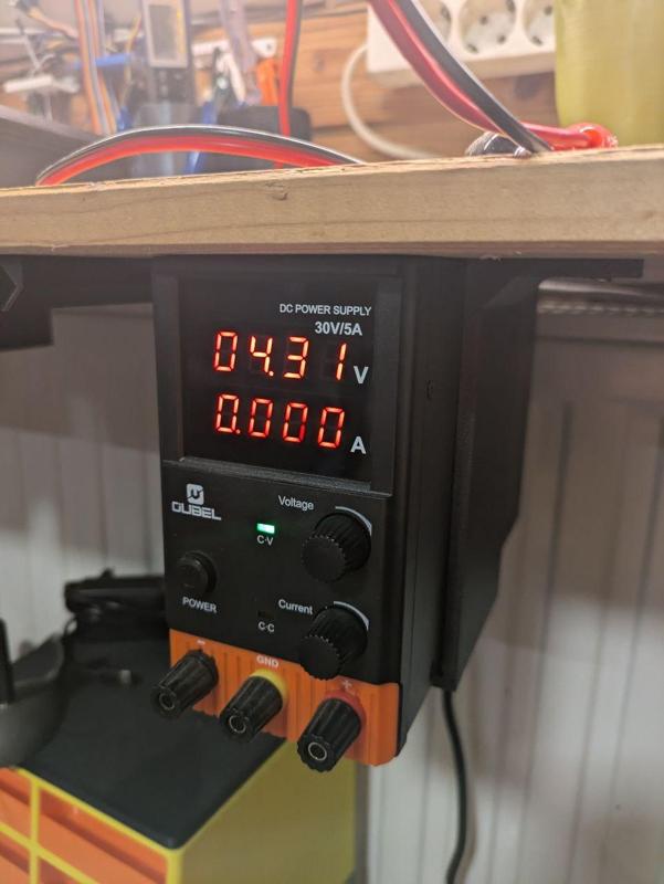Power Supply under Desk holder