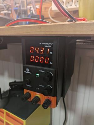 Power Supply under Desk holder