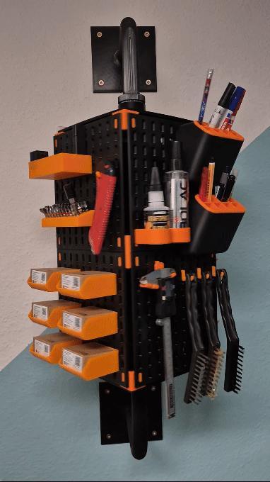 Skadis-Cube modular, ball-bearing and compact