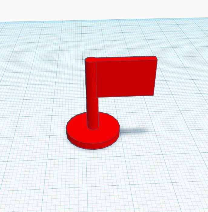 Simple flag for board game (Diplomacy)