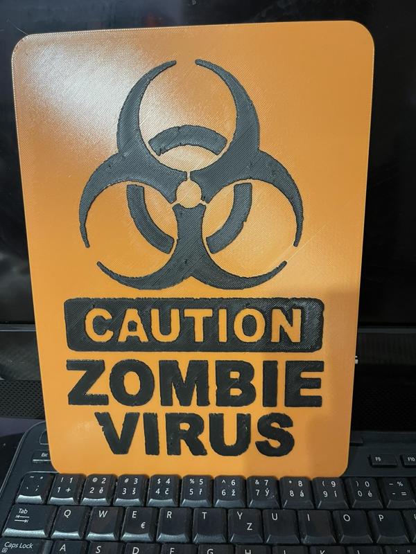 Zombie Virus Sign