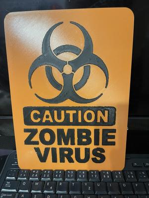 Zombie Virus Sign