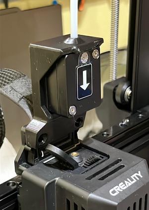 Ender 3 V3 KE - Filament Sensor Mount on printhead