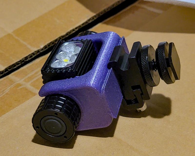 Camera Mountable Bracket for Headlamp