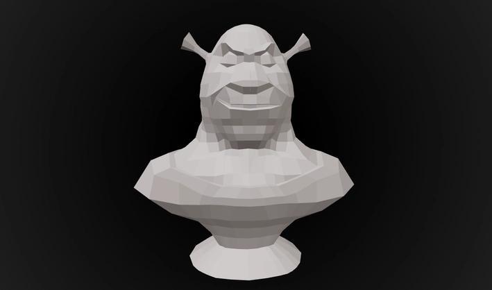 Shrek Bust Decoration