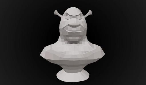 Shrek Bust Decoration