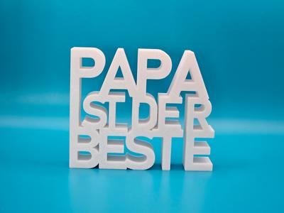 Father's Day - Dad is the Best Stand-up