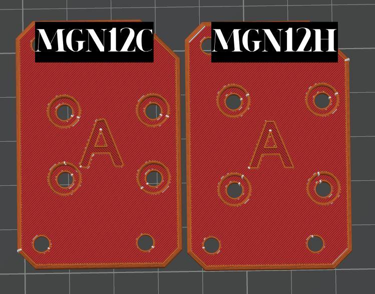 Ender 3 V3 SE/KE Y Axis - MGN12C RAILS