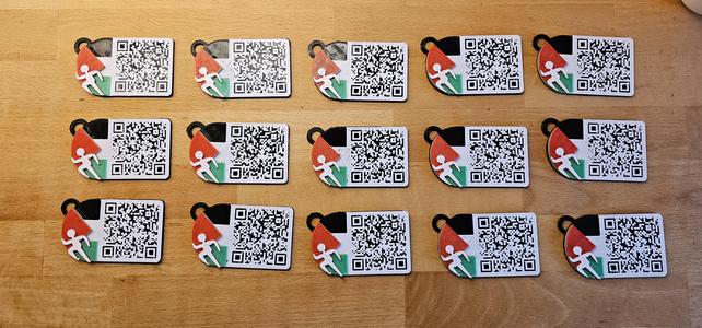 Runners for Palestine QR code