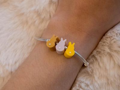 Easter Bunny Charm for Pandora Bracelets