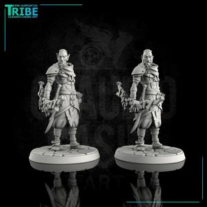 (0001) Male elf human ranger with bow