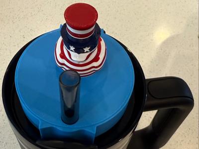 Stanley Topper for 30/40 oz - 4th July Duck