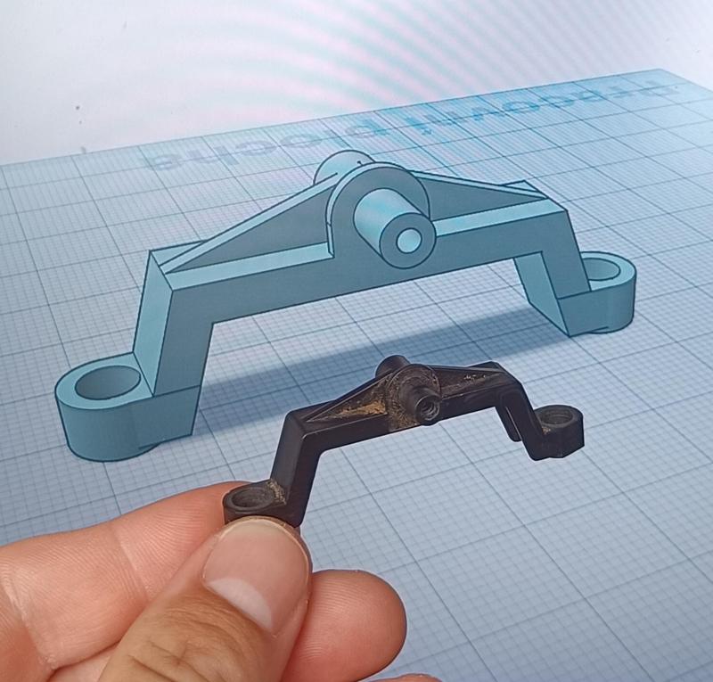 Chassis part RC 1:10