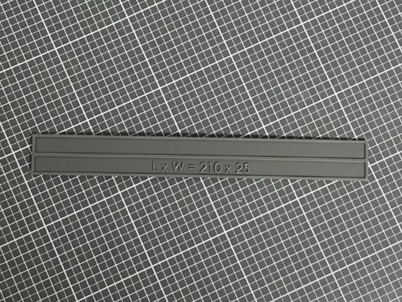 Cutting aid 210 x 25mm (hand sander)
