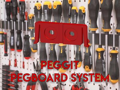 Peggit - Pegboard Mounting System