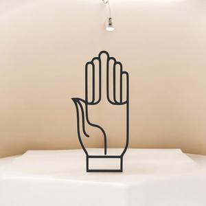 Abhaya Mudra Line Art - Desktop Line Art