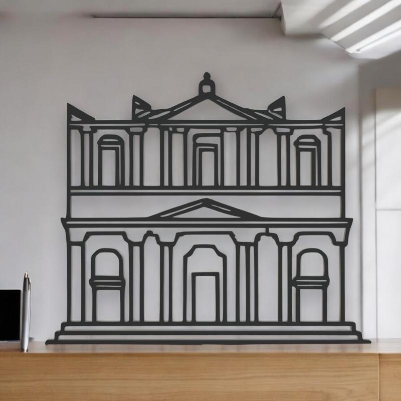 Petra Line Art - Desktop Line Art