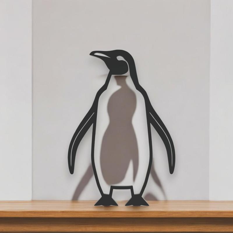 Penguin Line Art - Desktop Line Art