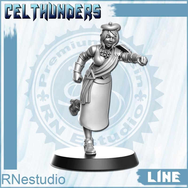 07 Line Celthunders Fantasy Football 32mm